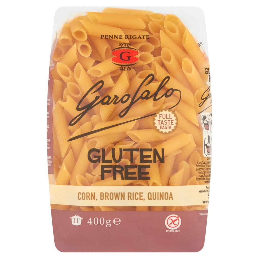 A packet of Gluten Free Penne Pasta