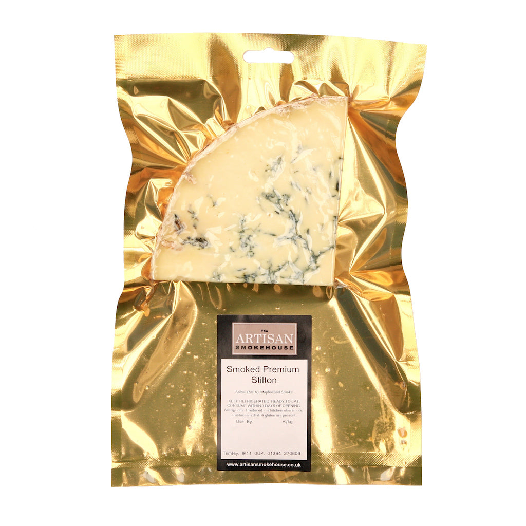 Smoked Stilton in its packet