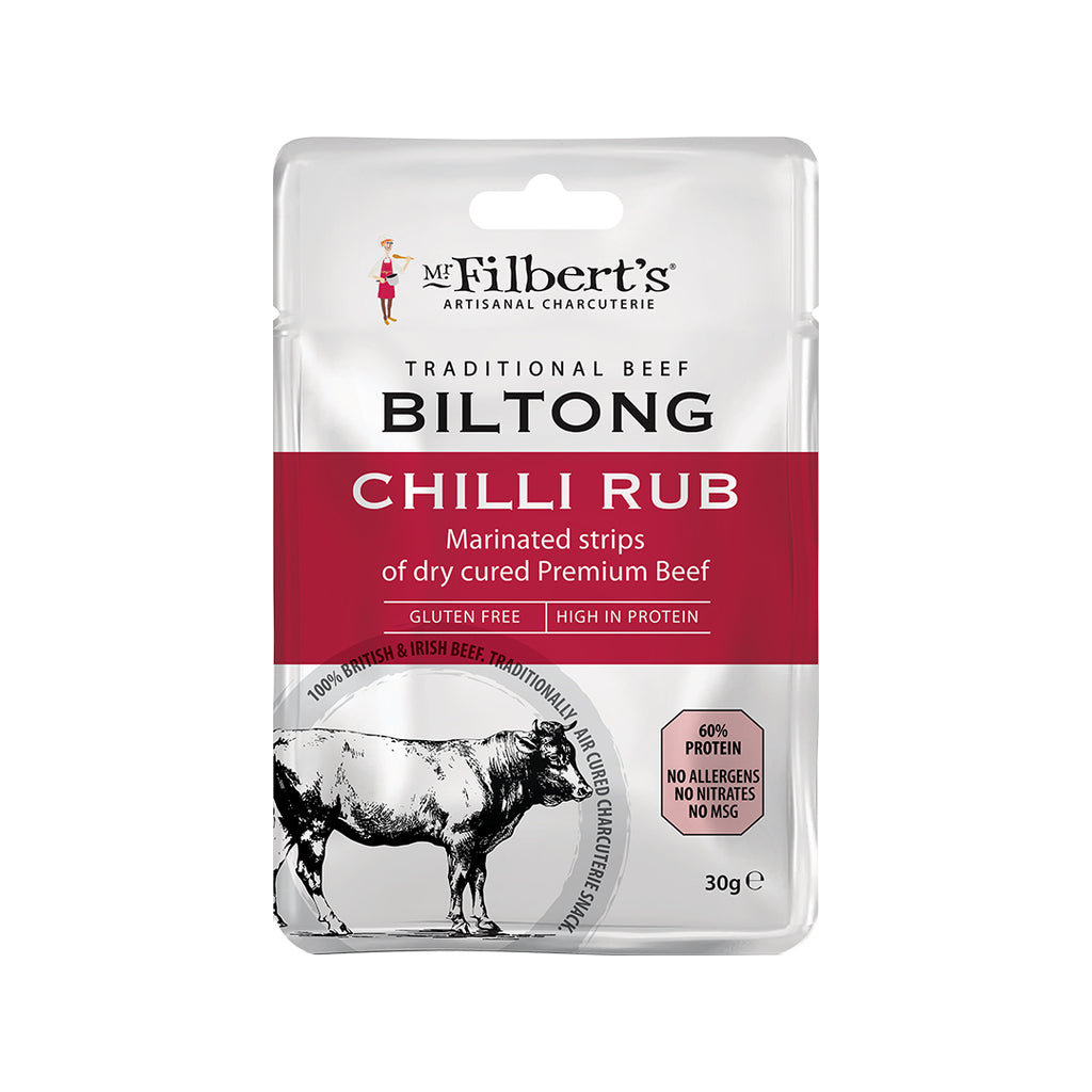 Chilli Rub Biltong by The Artisan Smokehouse