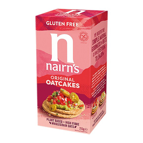 A packet of gluten free oatcakes