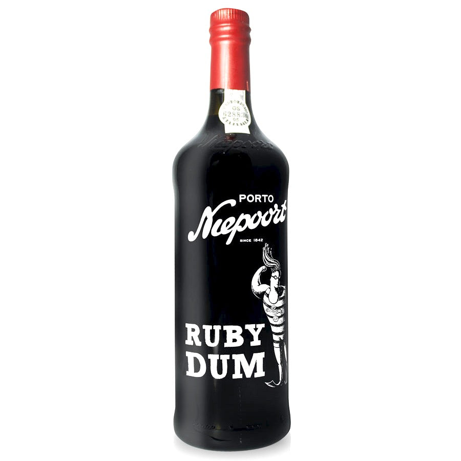 A bottle of Niepoort Ruby Dum Port