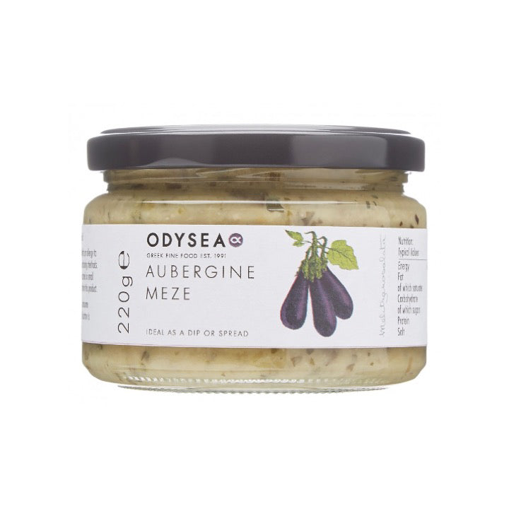 Jar of Odysea aubergine meze