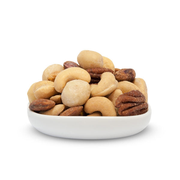 A dish of Cambrook Baked Truffle Nuts
