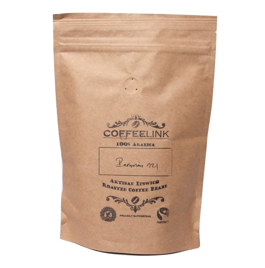  A bag of Coffeelink Peruvian 121 Single Origin Coffee 