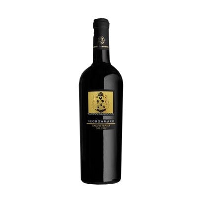 A bottle of Negroamaro, Tacco Barocco